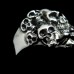 Skull Ring For Motor Biker - TR18